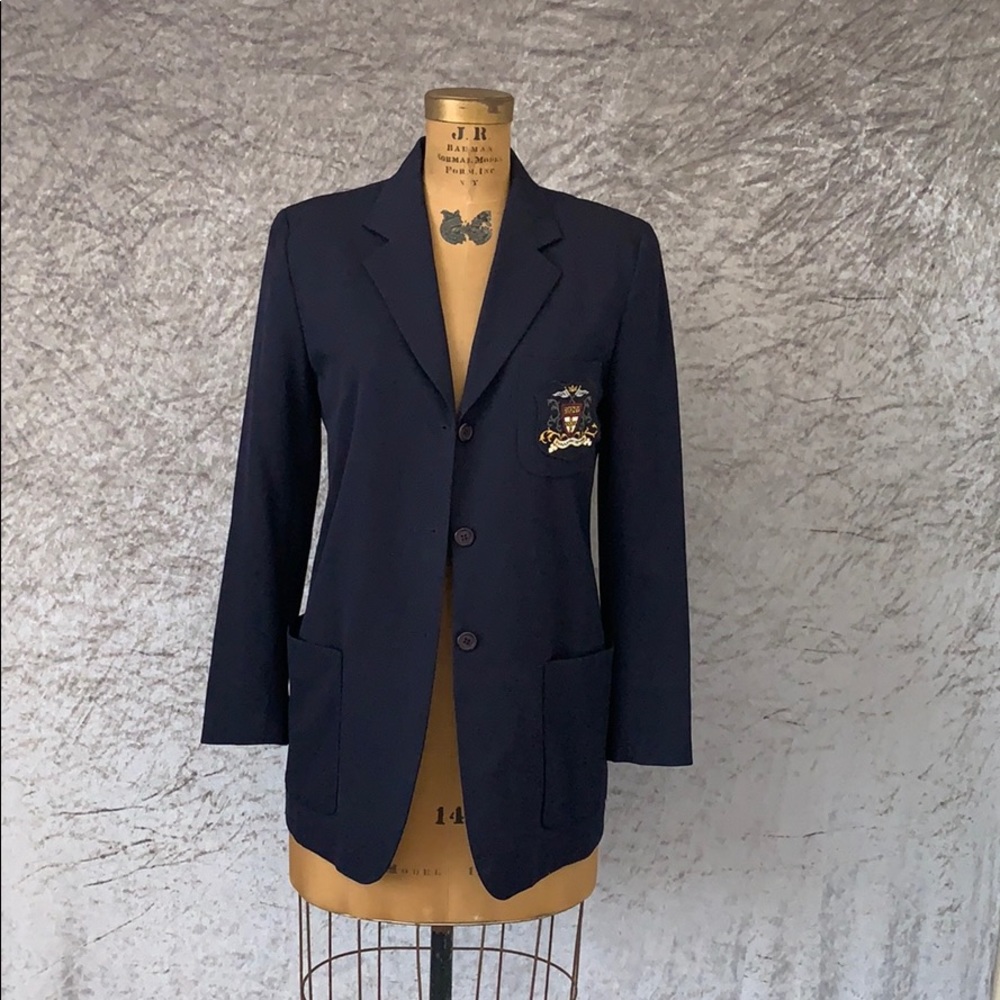 DKNY wool blazer size approx 10